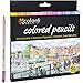 Colore Colored Pencils – 50 Premium Pre-Sharpened Color Pencil Set for Drawing Coloring Books – Great Art School Supplies for Kids & Adults Coloring Pages - 50 Vibrant Colors