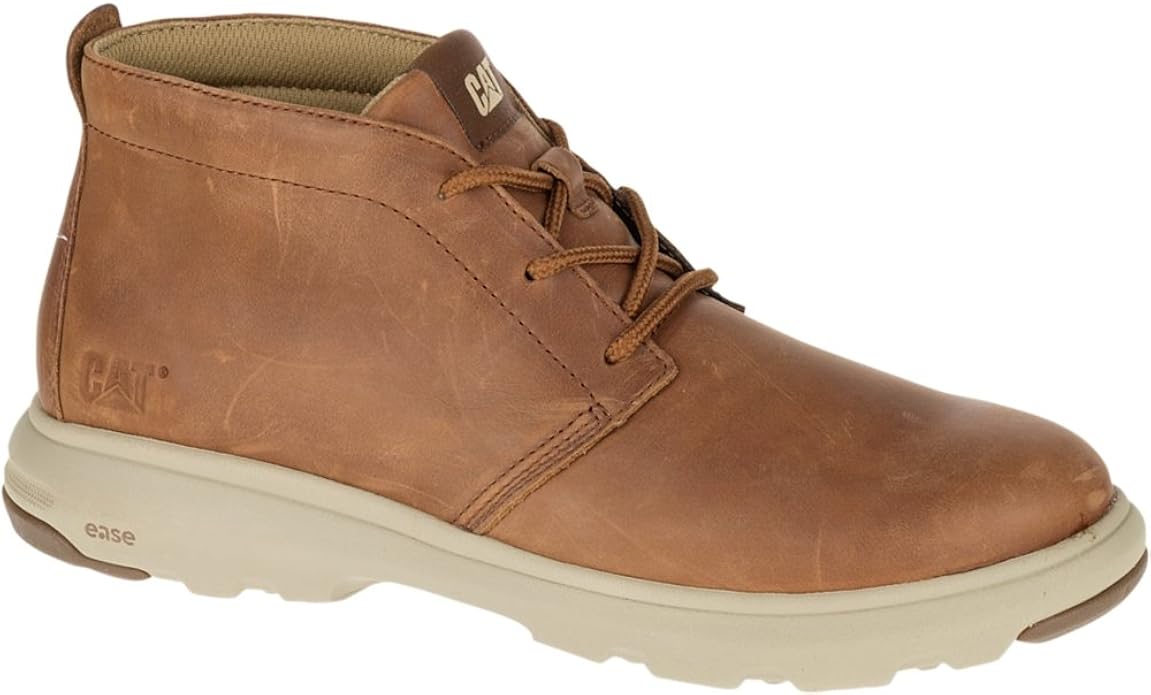 Caterpillar Men's Stun Chukka Casual Boots, Brown Leather