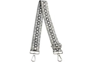 ZANQANO Crossbody Strap for Purses Replacement Adjustable Guitar Multicolor Style Handbag Straps