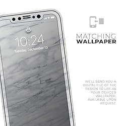 Design Skinz White & Grey Marble Surface V2