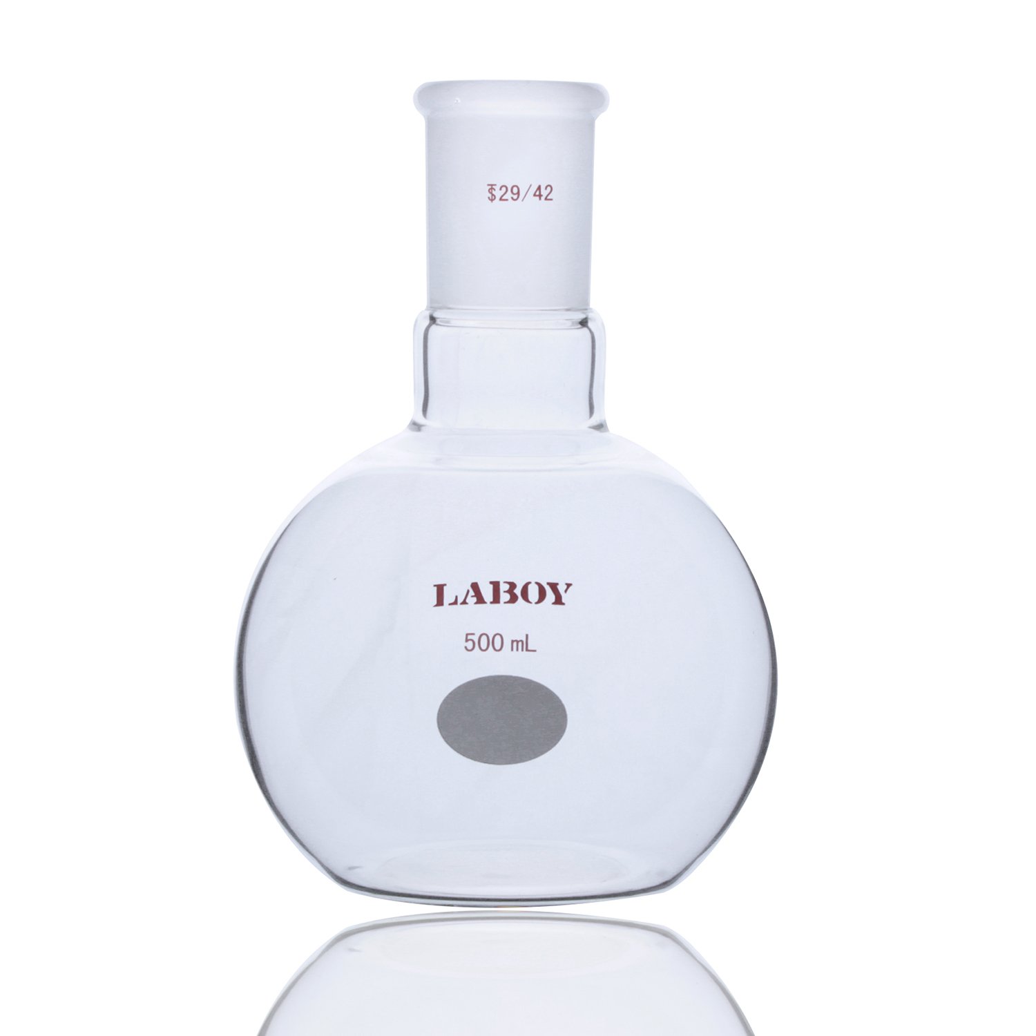 Laboy Glass Single Neck Flat Bottom Boiling Flask