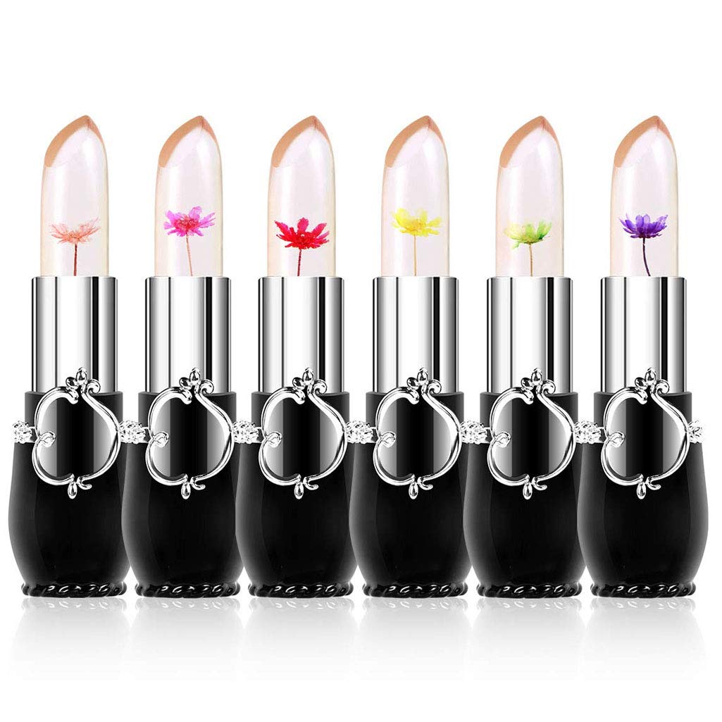 crystal flower jelly lipstick