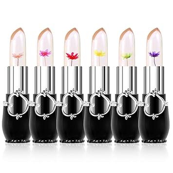crystal flower jelly lipstick