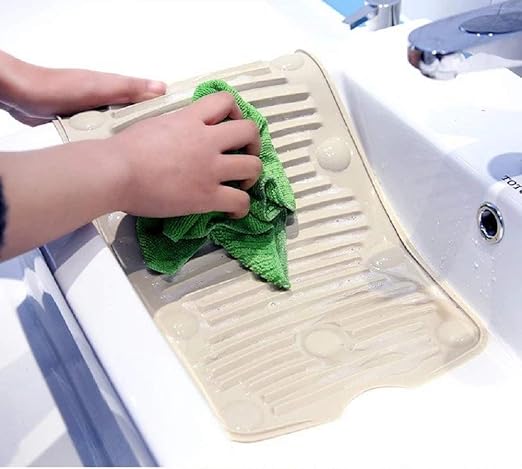 Mazoong - Premium Flexible Washboard, Portable Laundry Washboard for Baby Clothes and Mop, Washing Board, Hand Wash Board, Washboard for Laundry, Small Washboard, Easy Storage