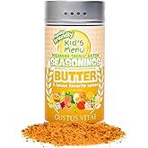 Kid’s Menu: Butter & House Favorite Seasoning | Hand Made | All Natural Seasonings | No MSG | Lower Sodium | Non GMO Spices | Fun, Savory, Mild Flavor Spice Blend | Picky Eater Approved | Not Spicy | Great for Ages 4–11 | Quick & Easy | Family Friendly | Not Spicy | Small Batch | Made in USA | Gustus Vitae