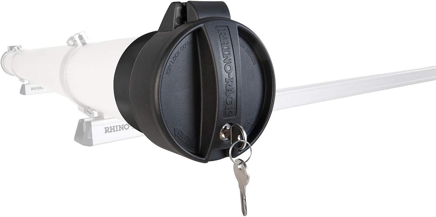 Rhino Rack LSE102 Conduit Locking End Caps for Schedule 40 PVC Pipes