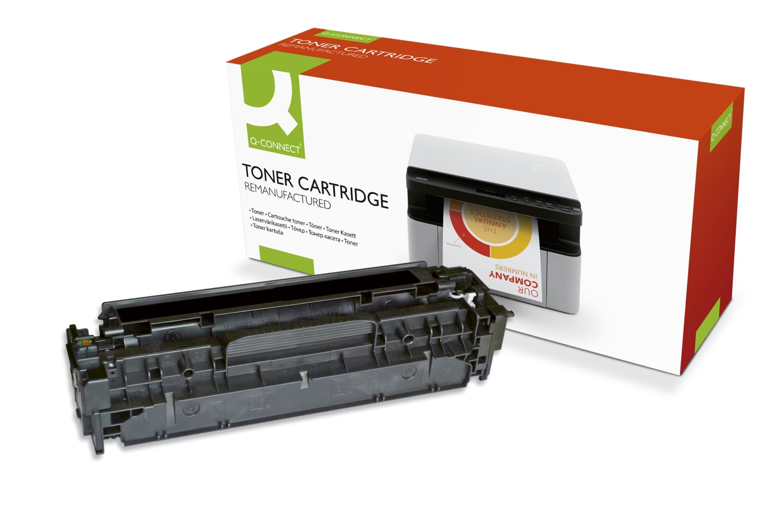 Q-Connect HP 312A Compatible Toner Cartridge Black Toner CF380A-COMP