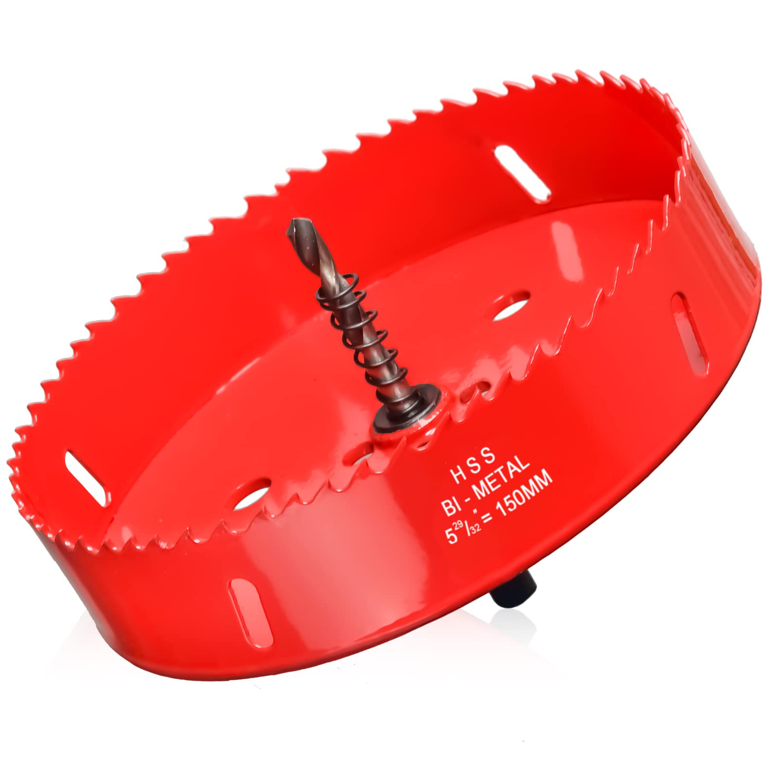 150mm Hole Saws Cutter, HSS Bi-Metal Drill Bit for Wood, Plastic, UPVC, Fiberglass and Plasterboard — image 1