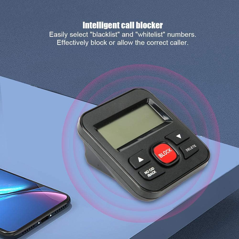 ASHATA Call Blocker for Home Phones, Call Blocker for Landline Phones Large Capacity V4000 Robocall Scam Numbers, Block a Further Blacklist Numbers - Robo Calls, Scam Calls for Landlines: Electronics