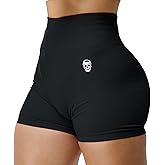 Gymreapers Infinity Seamless Workout Shorts High Waist Biker Shorts for Women Athletic Gym Running Pilates Yoga Sport Short