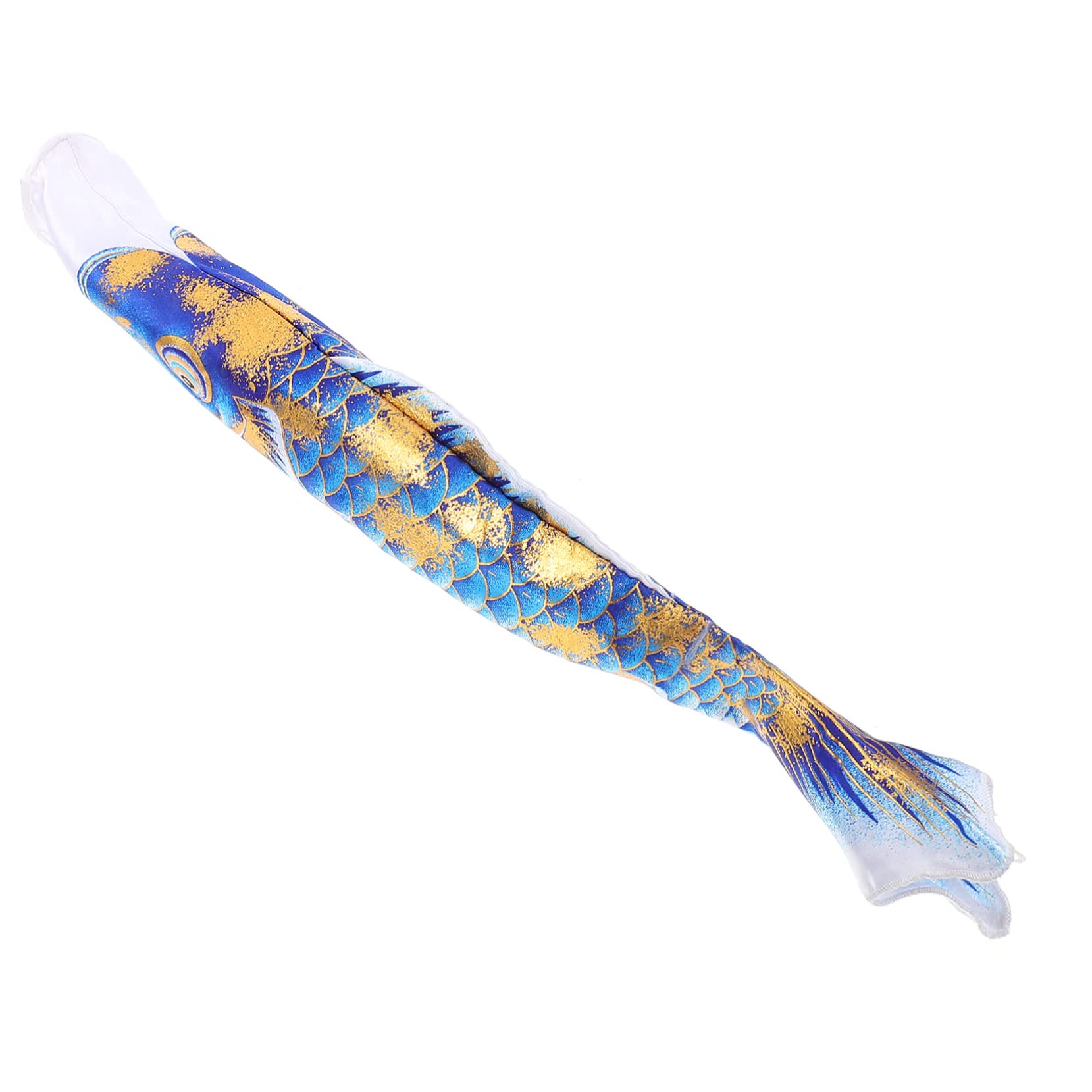 GANAZONO Bronzing Carp Banner Koinobori Japanese Koi Fish Japanese Style Bunting Flags Japanese Fish Windsock Carp Outdoor Flag Lantern Flag for Garden Polyester Accessories Heavy