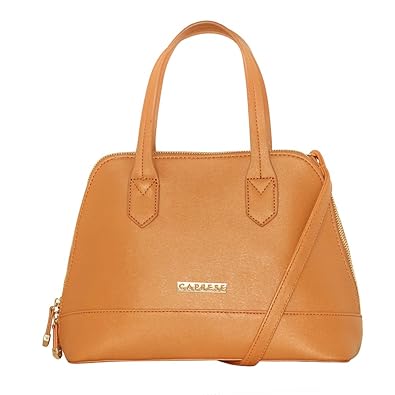 Caprese Toni Womens Satchel (Tan)