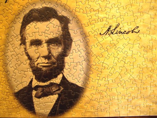 American Documents The Gettysburg Address Jigsaw Puzzle (750-Piece)