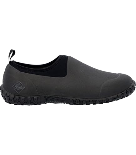Muck Boot Company Forager Low Black Waterproof Slip On Shoes Men 9 Womens 10 NEW Amazon.com: MUCK Unisex Forager Low Slip On, Black, Size 4(M  main image 2