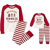 The Children's Place unisex-baby And Kids, Sibling Matching, Holiday Pajama Sets, Cotton