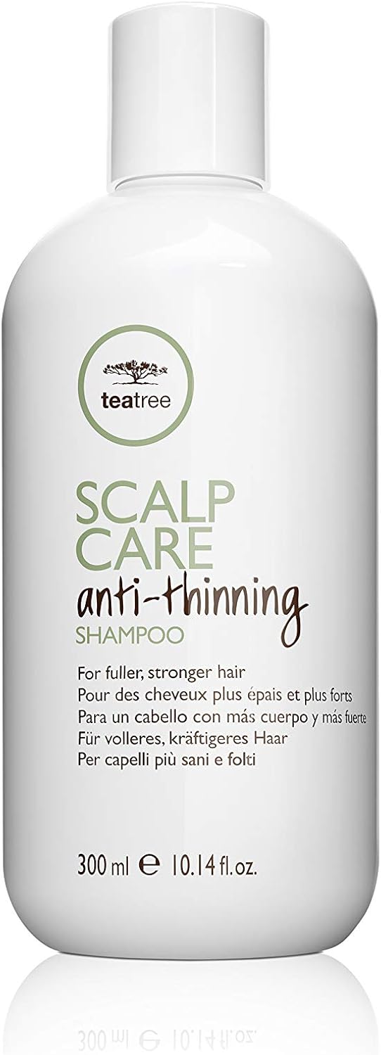 Paul Mitchell Tea Tree Scalp Care Anti-Thinning Shampoo 300ml, plum, 300 ml (Pack of 1)