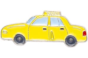 Knighthood Yellow Taxi Lapel Pin Badge Coat Suit Jacket Wedding Gift Party Shirt Collar Accessories Brooch