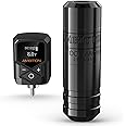 Ambition Torped Tattoo Machine Kit - Rotary Tattoo Machine Cartridges Short Pen with 1800mAh Tattoo Power Supply Brushless Motor for Professional Tattoo Artist