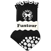 Pilates Grip Yoga Socks For Women Barre Socks Cute Athletic Non Slip Sock Crew For Workout Hospital