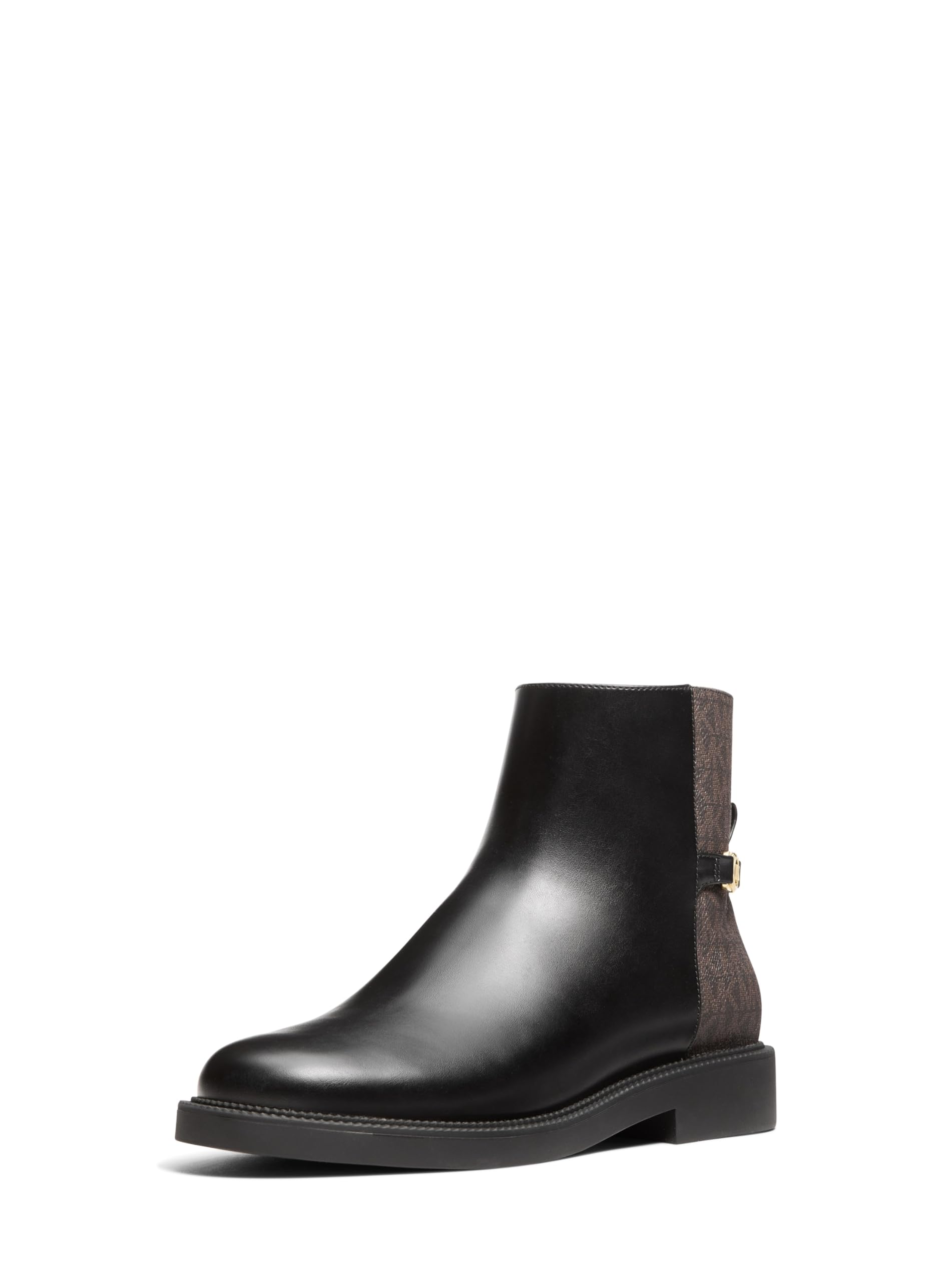 Michael Kors Women’s Mandy Bootie, Brown/Black, 6