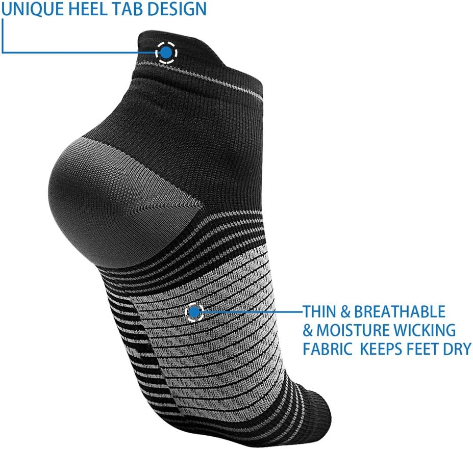 6 Pairs Plantar Fasciitis Compression Sleeve Best Plantar Fasciitis