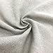 YOUR SMILE Solid Color Grey Jean Decorative Throw Pillow Case Cushion Cover Pillowcase for Sofa 18 x 18 Inch, Set of 4
