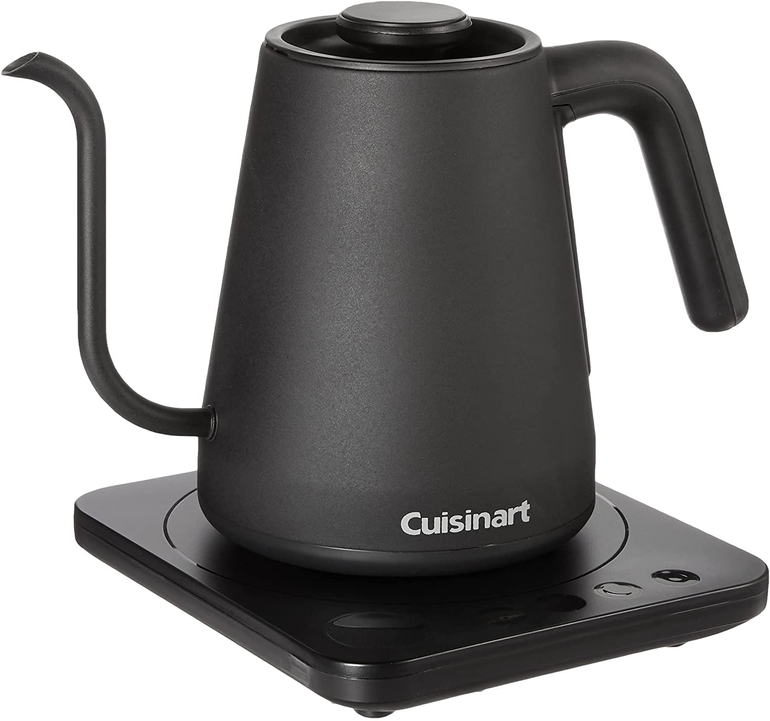 Cuisinart GK-1 Digital Goose Neck Kettle, Precision Gooseneck Spout Designed for Precise Pour Control that Holds 1-Liter, 1200-Watt Allows for Quick Heat Up, Stainless Steel,Black - Image 4