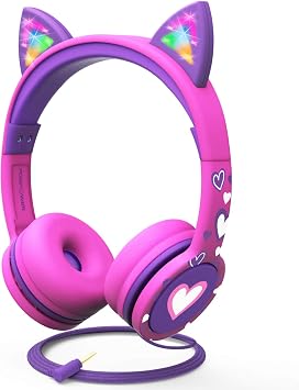 Auriculares Con Orejas De Gato Con Luz Online, 58% OFF |  www.ingeniovirtual.com