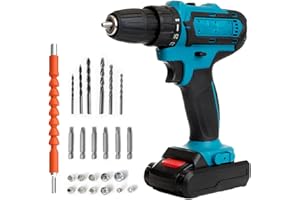 ANGORA BRANDS 24-Piece Cordless Mini Drill Set – 21V Lithium Battery Precision Tool Kit for Jewelry, Wood Crafts, DIY Projects & Model Building