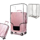 goldhik 20" Clear PVC Luggage Cover Protectors