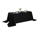 Rectangle Tablecloth 90x156 inch Washable Polyester