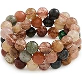 Alexa Leigh Women's Natural Bead Bracelet Stack