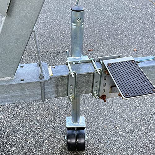 WEIZE Trailer Jack, Heavy Duty Swivel Boat Trailer Jack with Dual