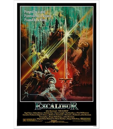 Amazon.com: Excalibur 27x40 Movie Poster (1981): Prints: Posters