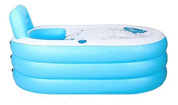 OOFWY Aufblasbare Badewanne verdickte Erwachsene Wannenfaltwand Bad Barrel Kunststoff Badewanne Badewanne Fässer Badewanne Fä