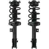 TRQ Front Strut and Spring Assembly Set Loaded | For 14 Kia Sorento 15 Hyundai Santa Fe Sport 15 Kia Sorento 16 Hyundai Santa Fe Sport 17 18