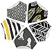 Premium Baby Bandana Drool Bibs by Snappy Swagger (5-Pack) - Best Adjustable Snap Bibs in Modern Designs - Baby Girl or Boy Bandana Bibs make Great Shower Gift - 100% Cotton Polyester Fleece (The Outdoorsman)