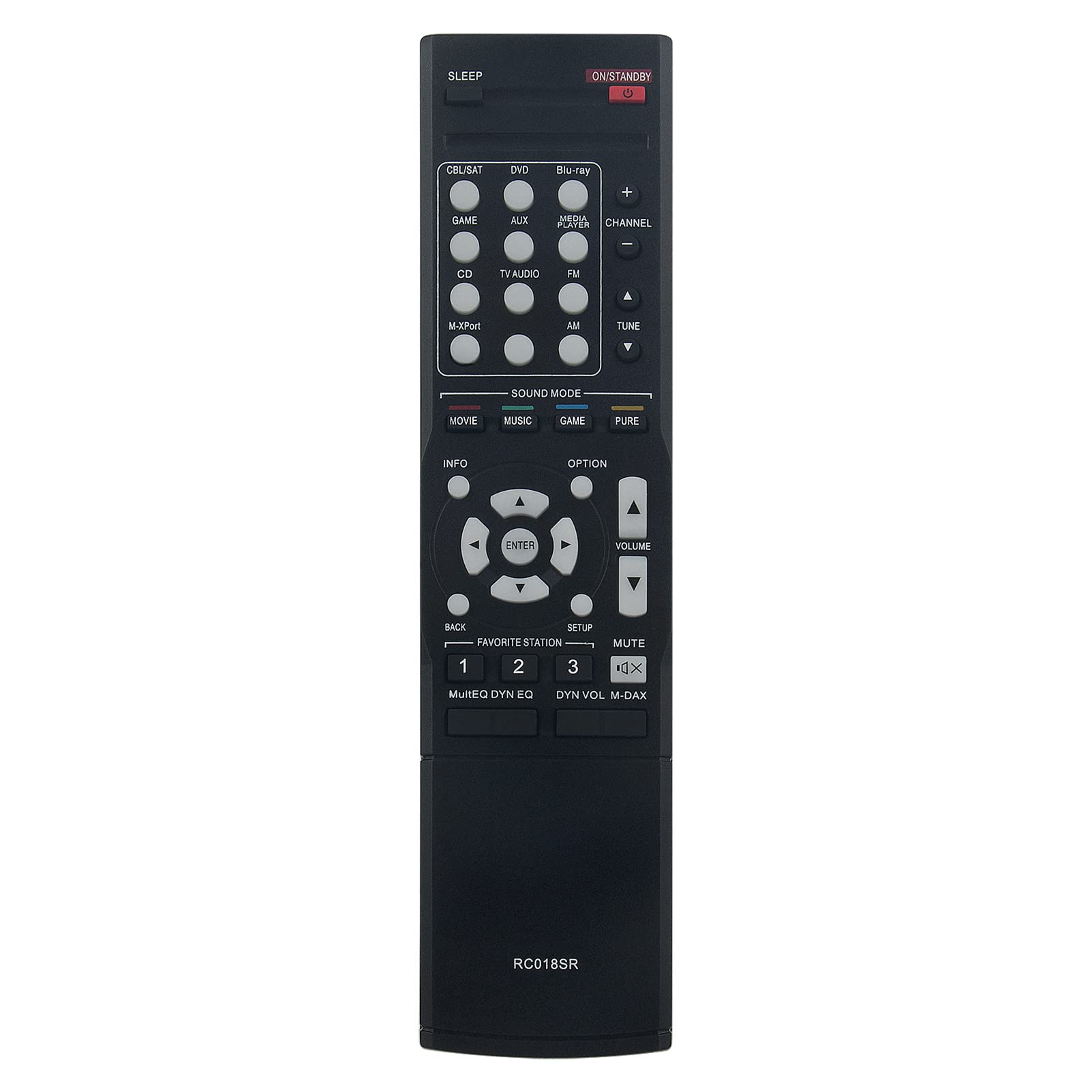 VINABTY RC018SR NR1403 Replacement Remote Compatible with Marantz 5.1-Channel Home Theater AV Surround Receivers 30701009800AM RT30701009800AM