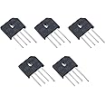 Bridgold 5pcs KBU1010 1010 Bridge Rectifier Diode 10A 1000V Silicon Bridge Rectifiers，4Pins.