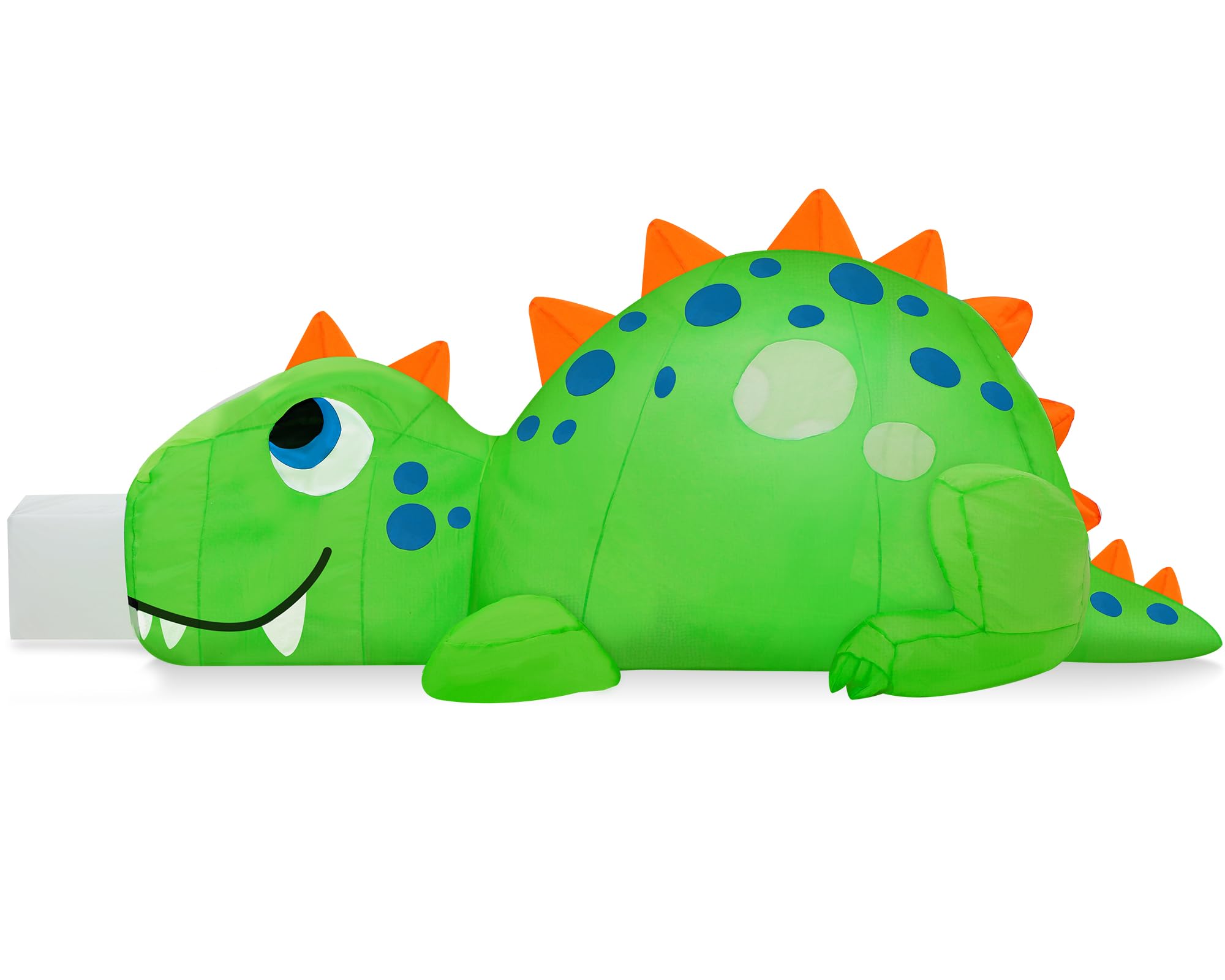 Photo 1 of Lemosae Kids Blow up Tent, Large Air Tent for Kids, Inflatable Child Blow up Playhouse Sets up and Stores Away in Seconds(Dinosaur)