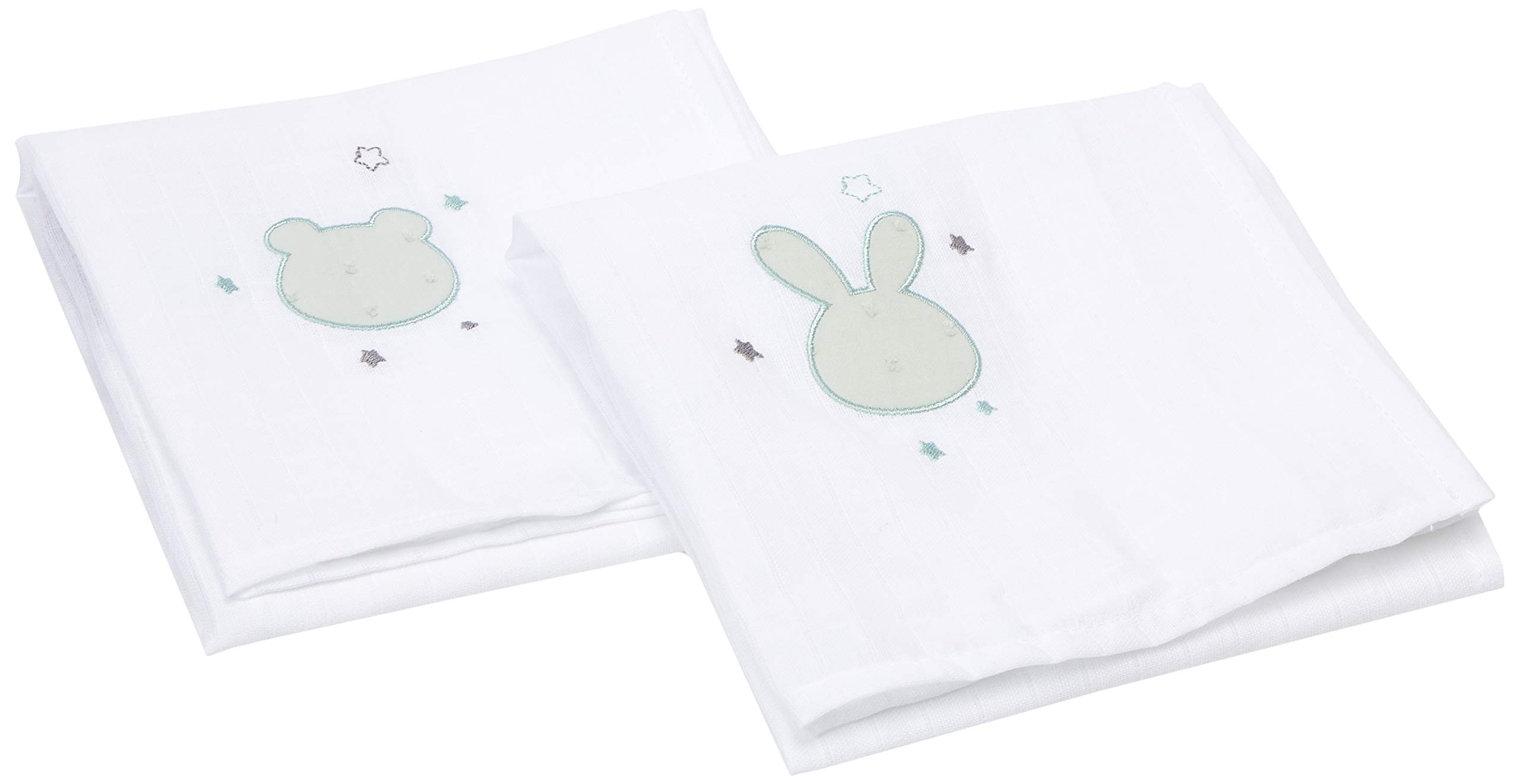 Bright Brands Sportsgoods Set 2 Gasitas 100% Alg 548 Applique 044 56 Bibs Kids