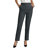GRACE KARIN Dress Pants Women, High Waisted Wrinkle Free Work Trousers Slacks with Pockets, Office Business Casual Outfits