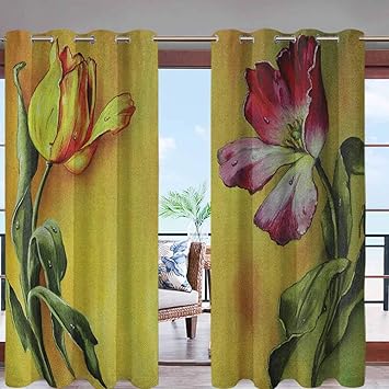 Hiiiman - Cortina para evitar el viento con ojales en la parte superior