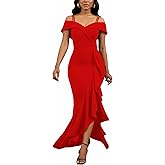 TDiooCor 2026 Women's Sexy Elegant Formal Dress Sleeveless Wedding Guest Bride Dresses