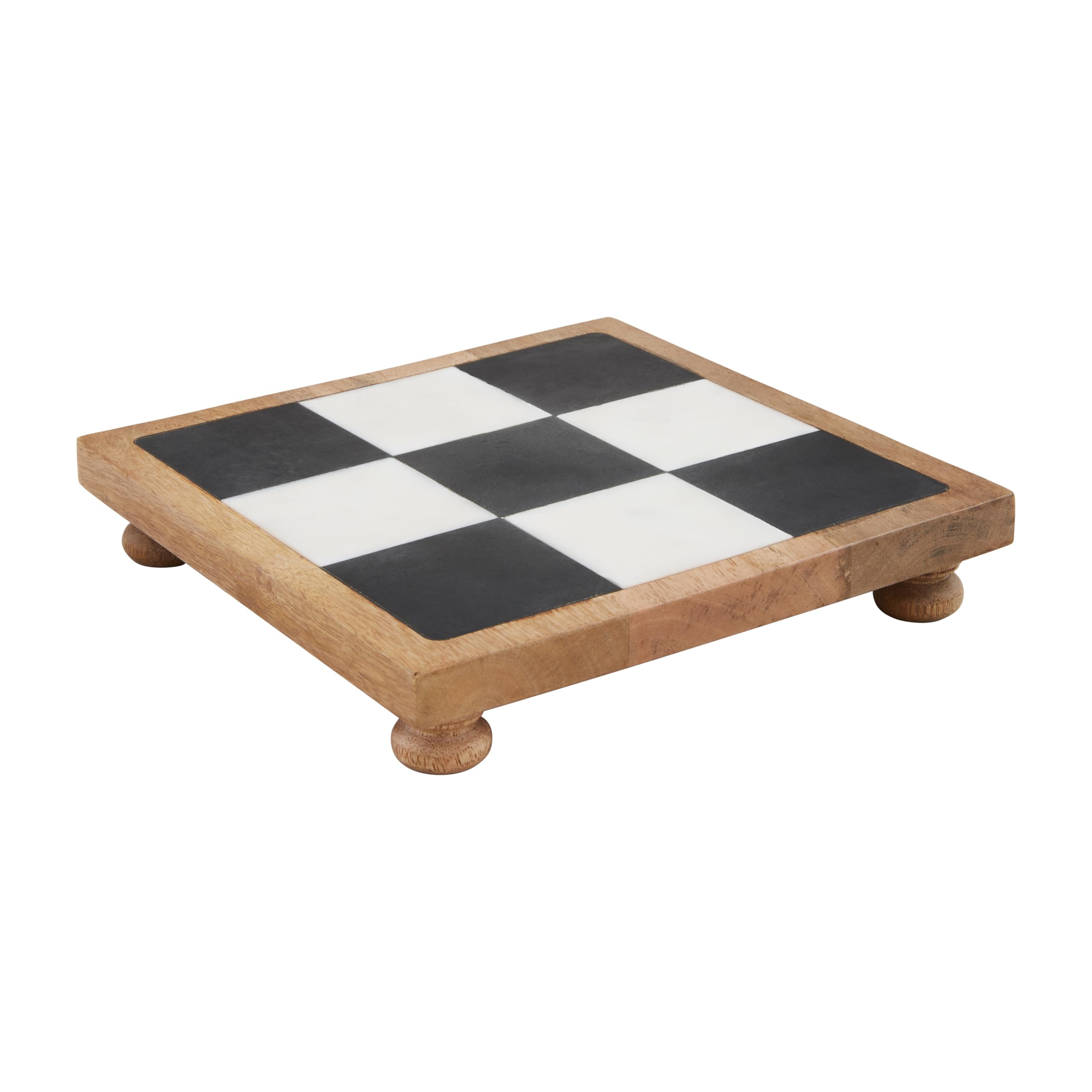 Photo 1 of * it has a crack on it *
Mud Pie Checkered Marble Trivet; 8" x 8"