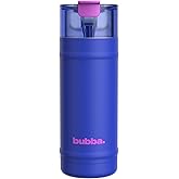 bubba 18 oz Dualsip Insulated Stainless Steel Water Bottle with Straw - Reusable, Leakproof, Lightweight, Dishwasher Safe, Lead-Free and BPA-Free, Ocean Energy