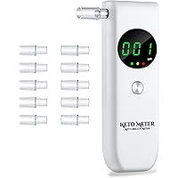 Ketone Breath Analyzer High Accuracy Ketosis Breath Monitors Professional Ketosis Breath Meter Digital Ketosis Breath Tester 