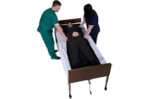 Patient Aid 78" x 28" Reusable Slide Sheets for Moving Patients, Comfortable & Strong Transfer Sheet for The Elderly, Bariatric,& Bedridden, Position, Transfer, & Turn Patients as Heavy as 500 lbs