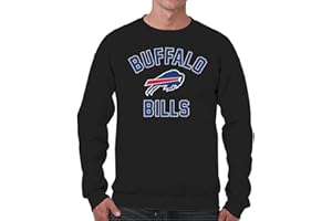 Team Fan Apparel NFL Adult Gameday Football Crewneck Sweatshirt - Cotton Blend - Stay warm, comfortable & stylish on game day