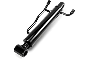 ZAICOLER 25mm Single Hole Mini Excavator Hydraulic Thumb Cylinder, Premium Alloy Steel High Pressure Wear Explosion Leak Proo